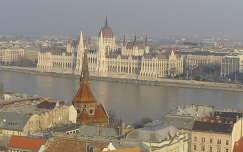 Budapest a Halászbástyáról nézve