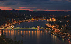 budapest lánchíd folyó híd éjszakai képek magyarország duna nyár