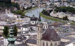 Salzburg-a város a hegyről