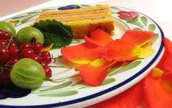 sütemény ribizli címlapfotó édesség egres szirom gyümölcs