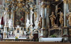 Oberammergaui templombelső,Németország