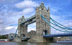 folyó híd tower-híd london anglia temze