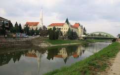 Szerbia - Zrenjanin (Nagybecskerek), Evangélikus templom és az Igazságügyi Palota épülete