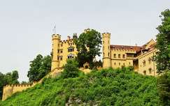várak és kastélyok alpok németország hohenschwangau