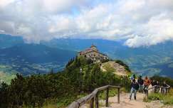 ház hegy berchtesgaden út németország alpok