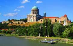 esztergom templom esztergomi bazilika folyó magyarország duna dunakanyar
