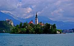 szlovénia hegy címlapfotó alpok bledi-tó tó