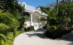 Key West, ház, pálma, bejárat