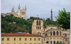 Franciaország, Lyon - Fourviére-bazilika és Szt. János-katedrális