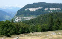 Col du Rousset, kilátás (Francia-Alpok)