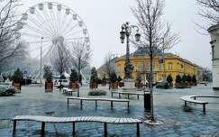 címlapfotó tér óriáskerék magyarország tél