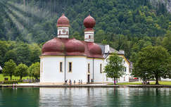 címlapfotó németország saint bartholoma templom königssee alpok tó
