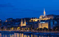 Budapest, kék óra