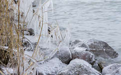 balaton jég jégcsap tó tél