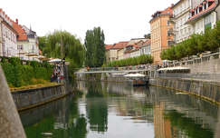Ljubljana, Ljubljanica a Száva jobb oldali mellékfolyója Szlovéniában.