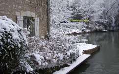 Le Loiret l'hiver - France