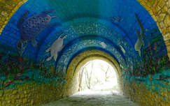 A Tethys-halagút nevet kapta a Veszprém belvárosában lévő viadukt megújult alagútja.