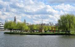 tavasz székesfehérvár kertek és parkok magyarország tó