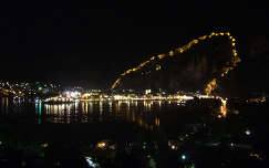 Kotori vár esti fényben, Montenegro