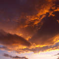 Veszprémi naplemente, Bakony irányába2