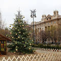 Magyarország, Budapest, Szabadság tér, karácsonyi dekoráció