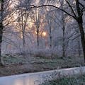 Téli napkelte, Svédország