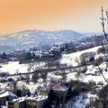 Mecsekoldal télen, Pécs