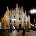 Milánó.  Piazza del Duomo. Este.