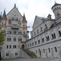 Neuschwanstein kastély belső udvara