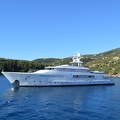 Jacht, Korfu partjainál