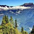 Mont Blanc, Franciaország (Európa legmagasabb hegye,  kb.4810 m magas)
