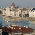 Budapest,Parlament a várból