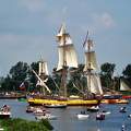 NEDERLAND - Spaarndam,  SAIL 2015-Tall Ship The Shtandart. Rusland, St. Petersburg