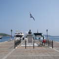 Kikötő, Skiathos, Görögország,
