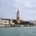 Olaszország, Velence, látkép a lagúna felől a Campanile-vel