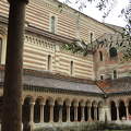 Verona,Dóm kolostorudvar,Olaszország