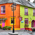 utcakép, Kinsale, Írország