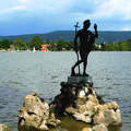 Tata, Öreg-tó, Keresztelő Szent János szobra, magyarország