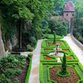 Książ  kastély kertje, Lengyelország