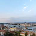 Budapest látképe a Halászbástyáról