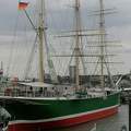 Hamburgi kikötőben