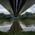 Szapáry híd alatt a Tisza
