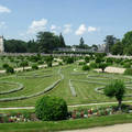 Franciaország, Loire-völgy, a Chenonceau-i kastély parkja