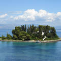 Görögország Korfu kis szigete