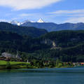 Lungern látképe Svájc
