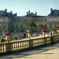 Franciaország, Párizs, Luxemburg-palota a Luxemburg-kertben