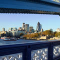 London, kilátás a Tower Bridgeről