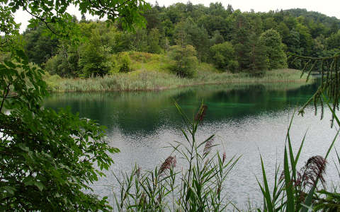 horvátország nád plitvicei tavak tó