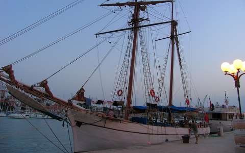 Vitorlás, Trogir, Horvátország