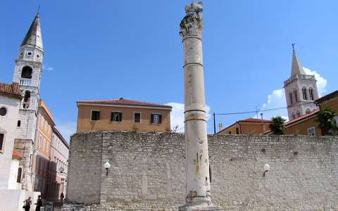 Zadar, oszlop